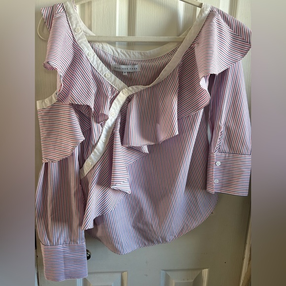 Revolve One Shoulder Top - Picture 5 of 11